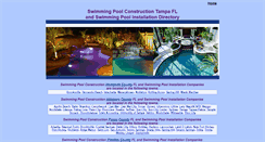 Desktop Screenshot of poolbuilderstampafl.com